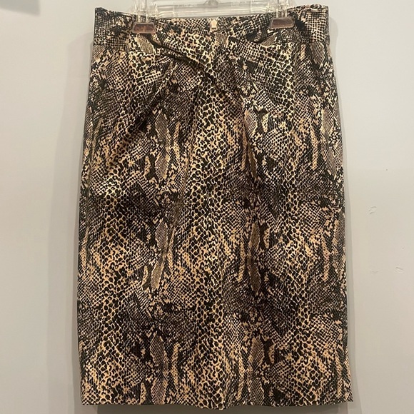 Michael Kors Dresses & Skirts - Michael Kors snakeskin pattern straight skirt